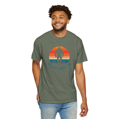 Dewey Lake Monster Unisex Garment-Dyed T-shirt
