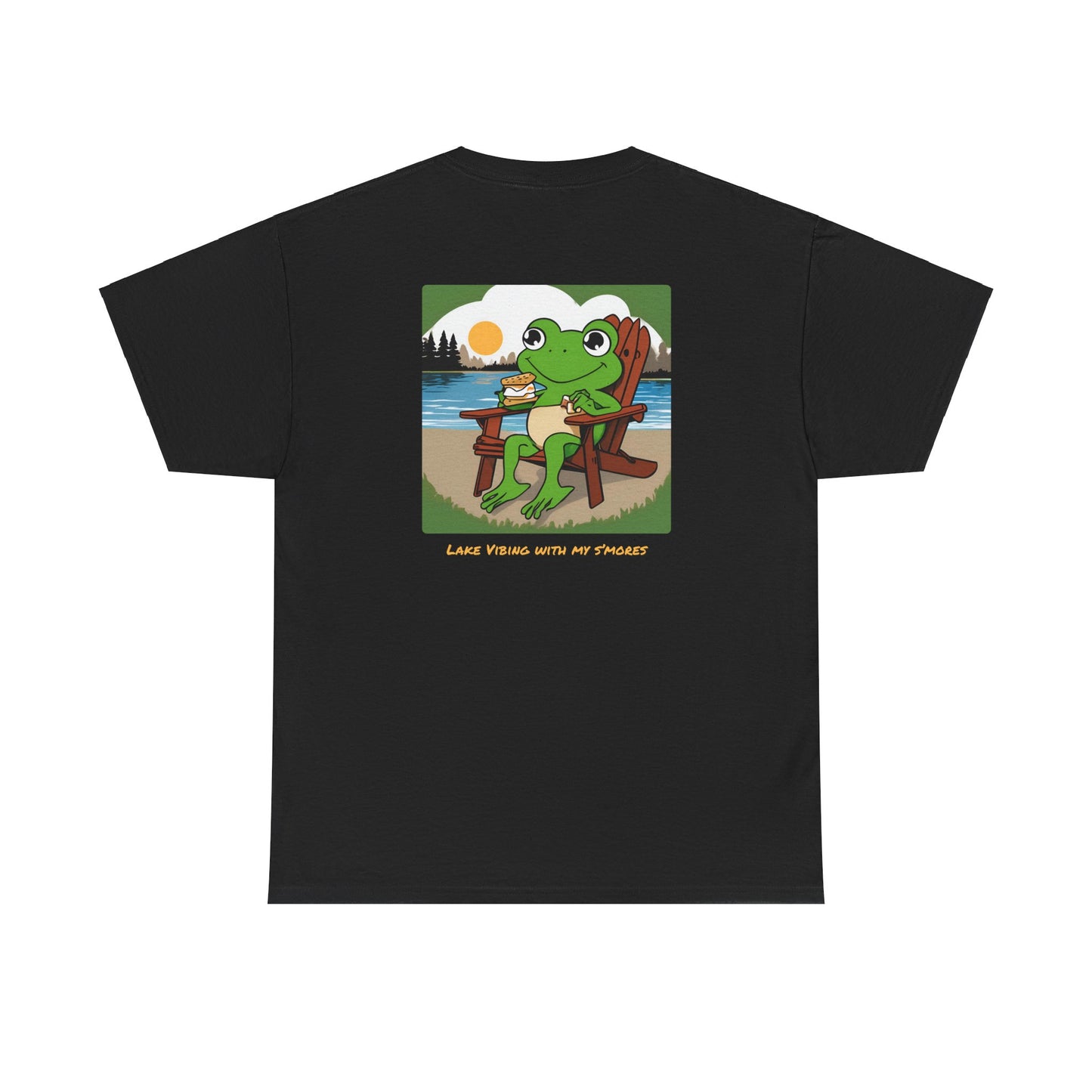 Lake Vibing w my s’mores Unisex Heavy Cotton Tee