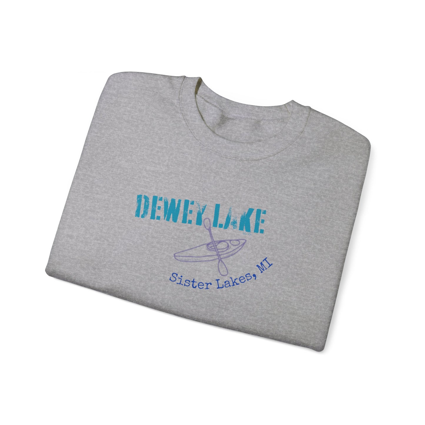 Dewey Lake Kayak Unisex Heavy Blend™ Crewneck Sweatshirt