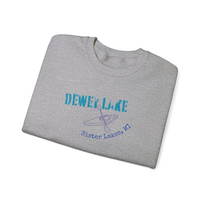 Dewey Lake Kayak Unisex Heavy Blend™ Crewneck Sweatshirt