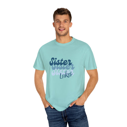 Sister Lakes Groovy Unisex Garment-Dyed T-shirt