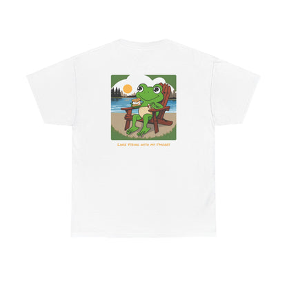 Lake Vibing w my s’mores Unisex Heavy Cotton Tee