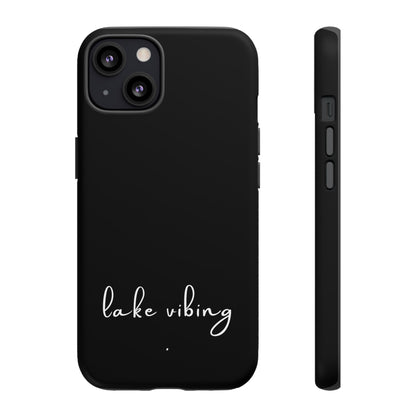 Lake Vibing (period) Tough Phone Cases