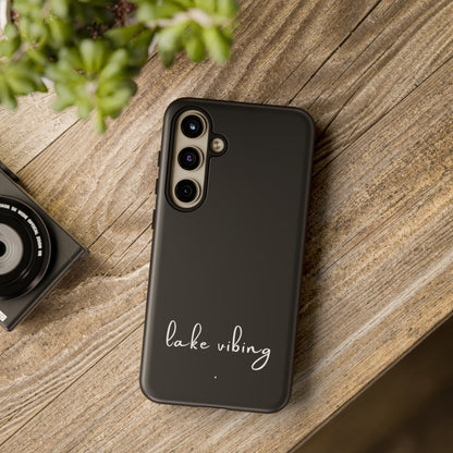 Lake Vibing (period) Tough Phone Cases