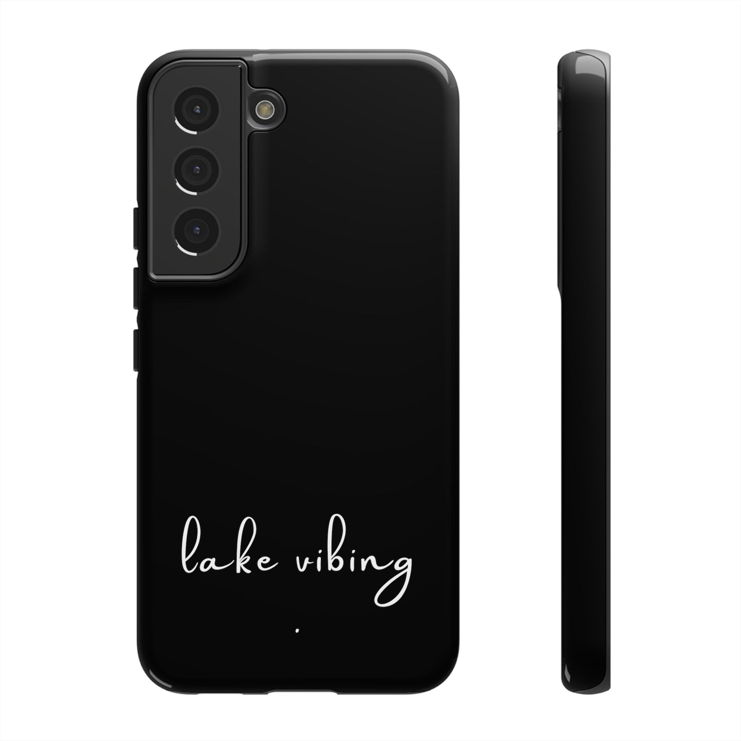 Lake Vibing (period) Tough Phone Cases