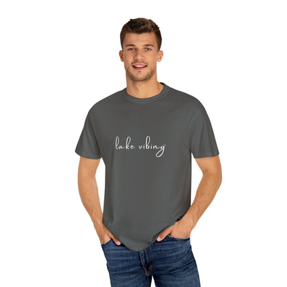 Lake Vibing Unisex Garment-Dyed T-shirt