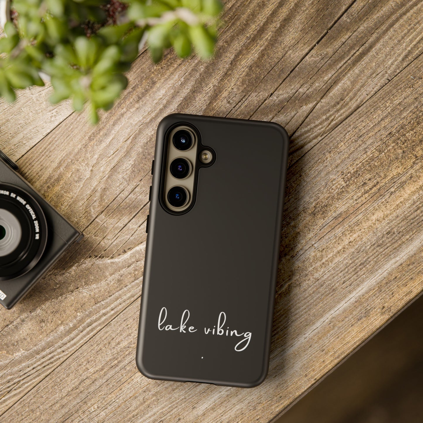 Lake Vibing (period) Tough Phone Cases