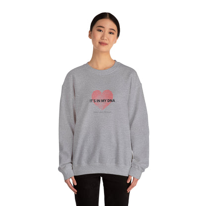 Sister Lakes IT'S IN MY DNA Unisex Heavy Blend™ Crewneck Sweatshirt