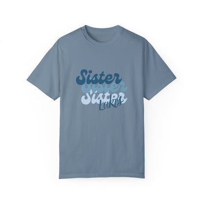 Sister Lakes Groovy Unisex Garment-Dyed T-shirt