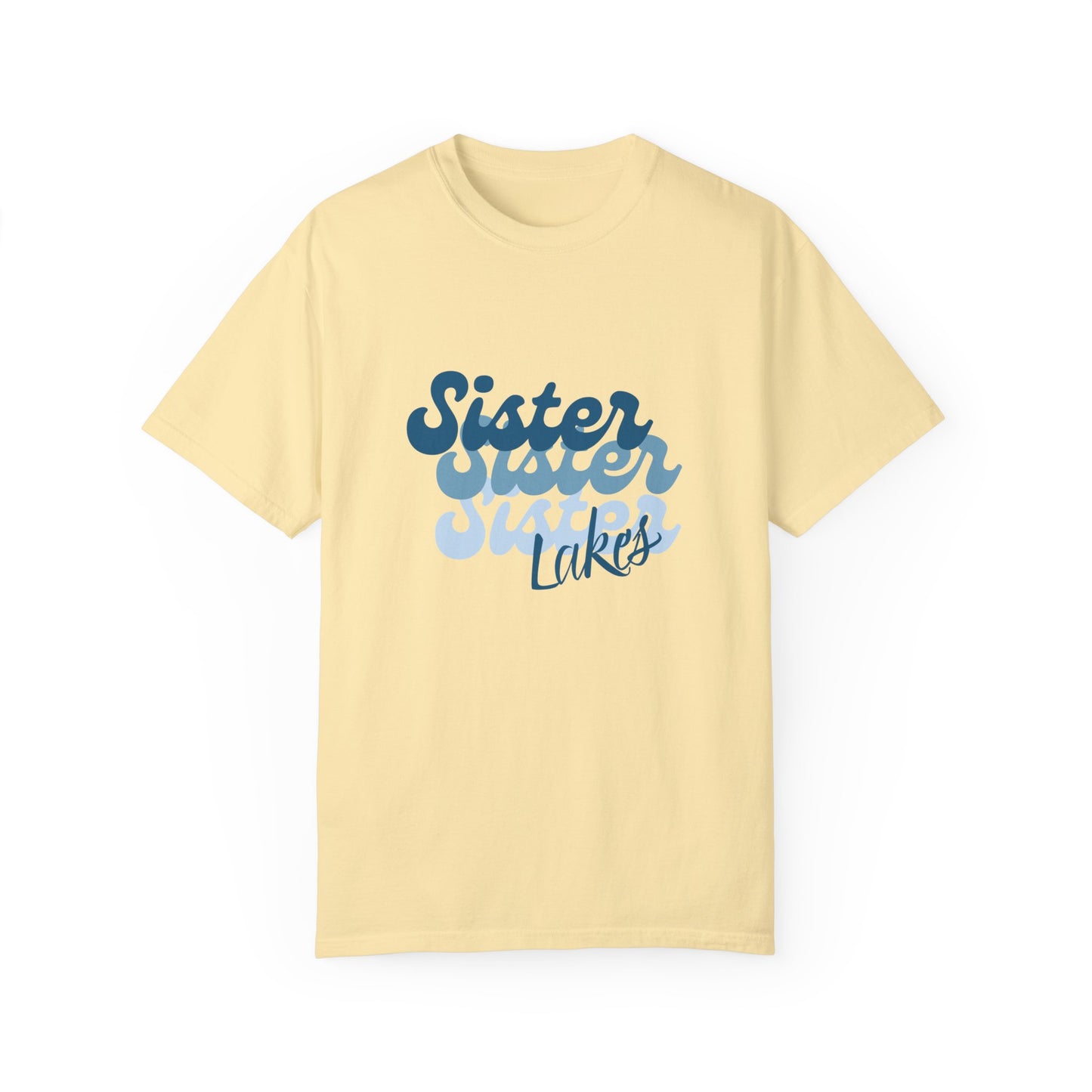 Sister Lakes Groovy Unisex Garment-Dyed T-shirt