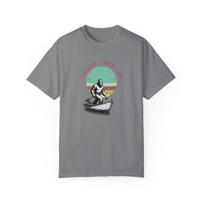 Dewey Lake Monster Unisex Garment-Dyed T-shirt