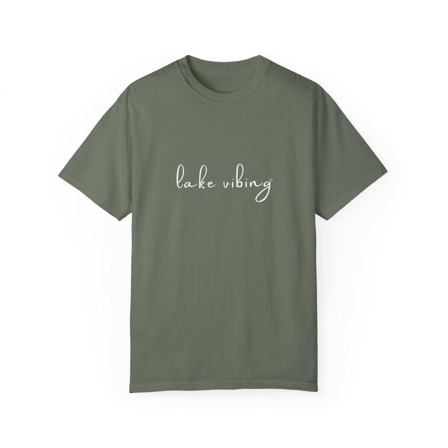 Lake Vibing Unisex Garment-Dyed T-shirt
