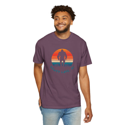 Dewey Lake Monster Unisex Garment-Dyed T-shirt