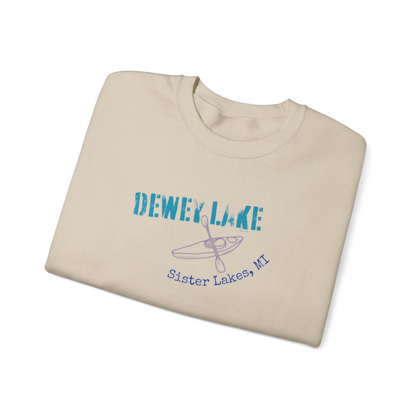 Dewey Lake Kayak Unisex Heavy Blend™ Crewneck Sweatshirt