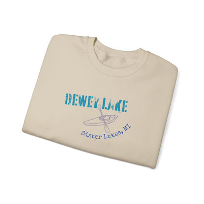 Dewey Lake Kayak Unisex Heavy Blend™ Crewneck Sweatshirt