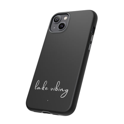 Lake Vibing (period) Tough Phone Cases