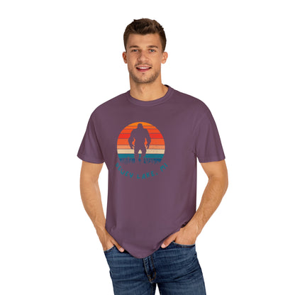 Dewey Lake Monster Unisex Garment-Dyed T-shirt