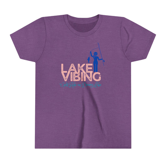 Girls Rule on Dewey Lake Lake Vibing Youth Short Sleeve Tee