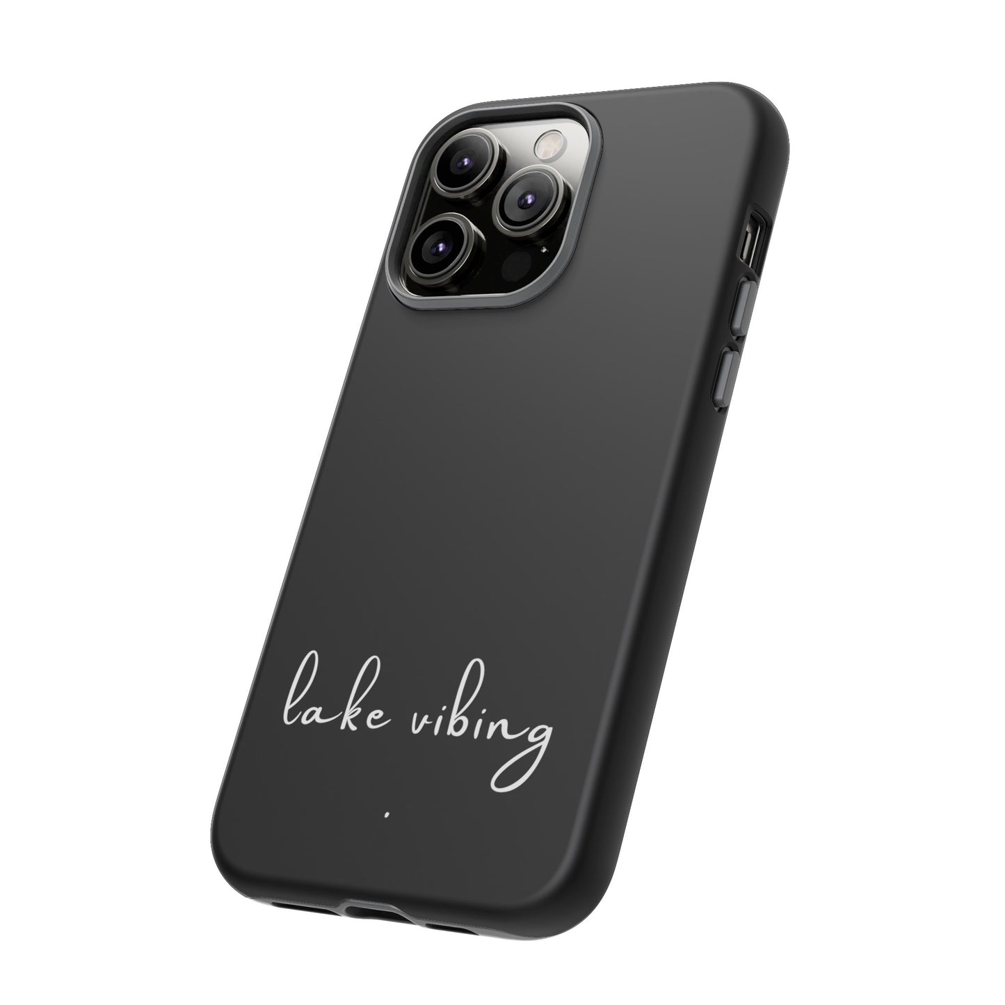 Lake Vibing (period) Tough Phone Cases