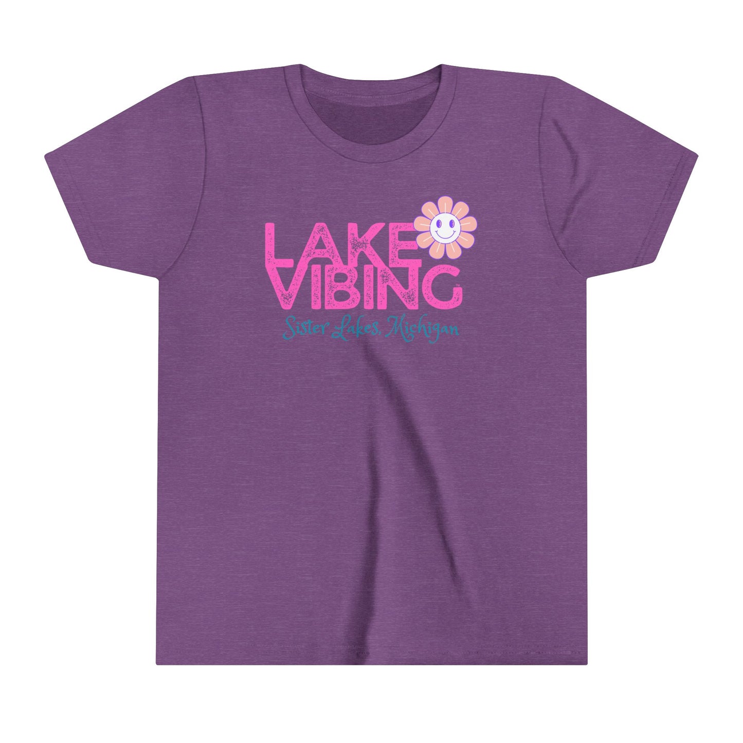 Lake Vibing Flower Power Youth T-Shirt