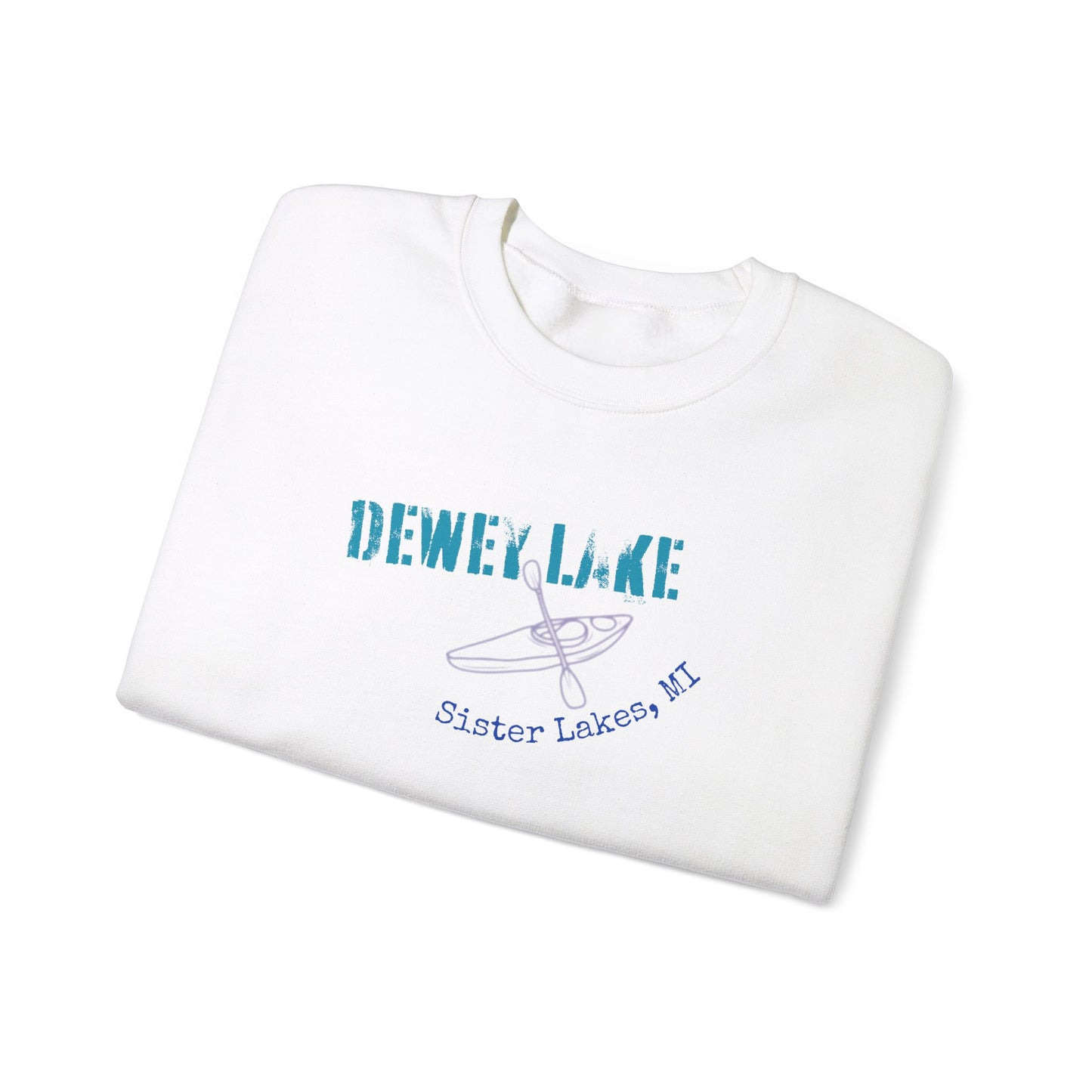 Dewey Lake Kayak Unisex Heavy Blend™ Crewneck Sweatshirt