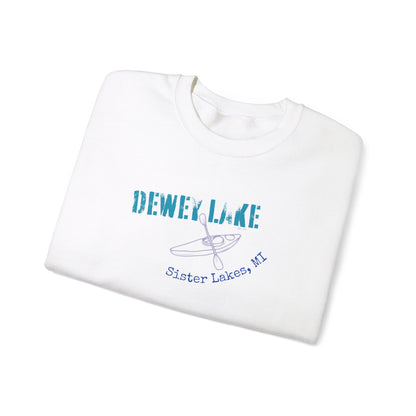 Dewey Lake Kayak Unisex Heavy Blend™ Crewneck Sweatshirt