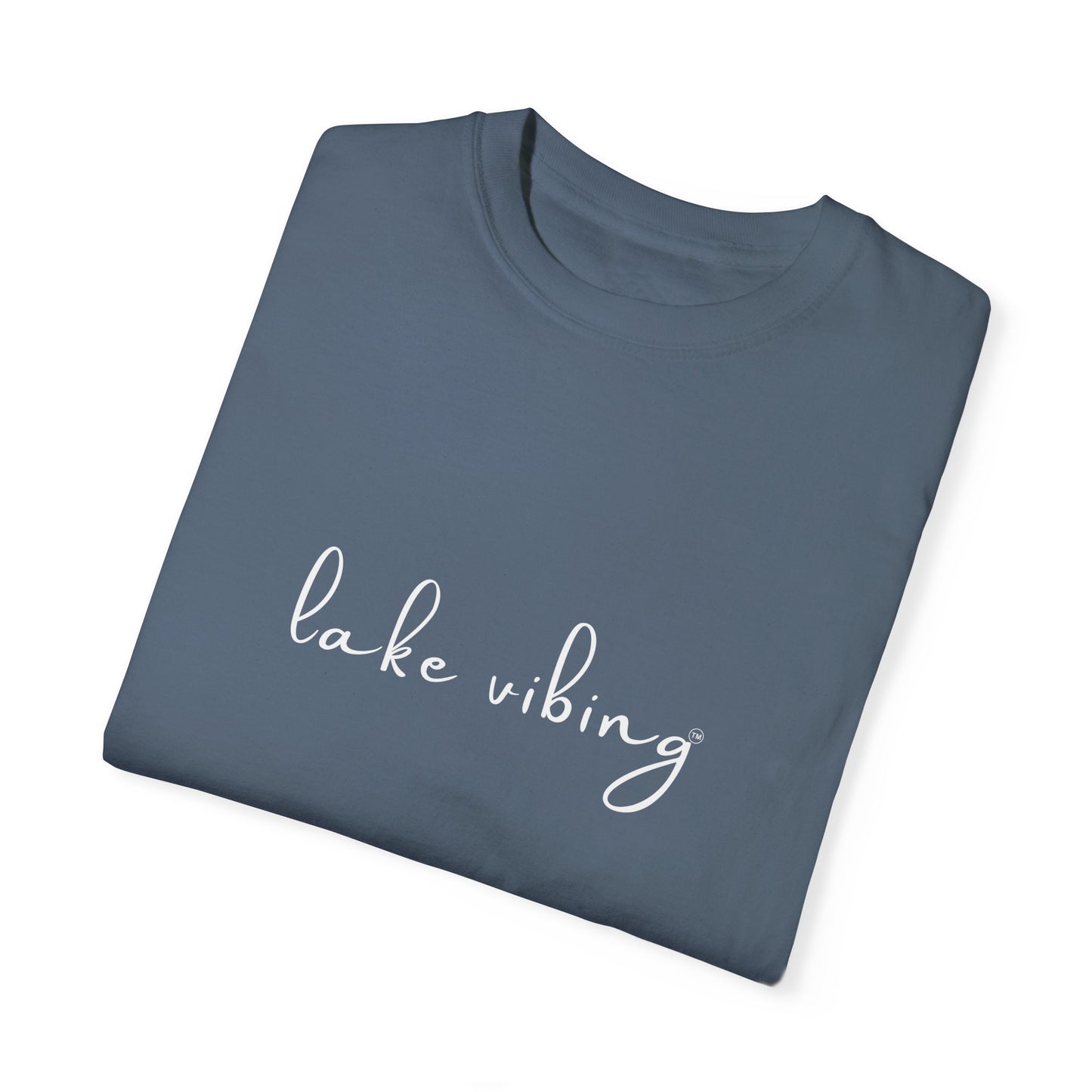 Lake Vibing Unisex Garment-Dyed T-shirt