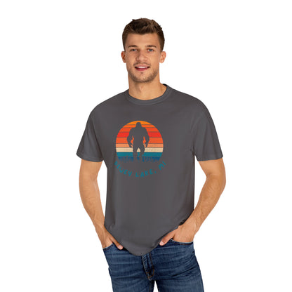 Dewey Lake Monster Unisex Garment-Dyed T-shirt