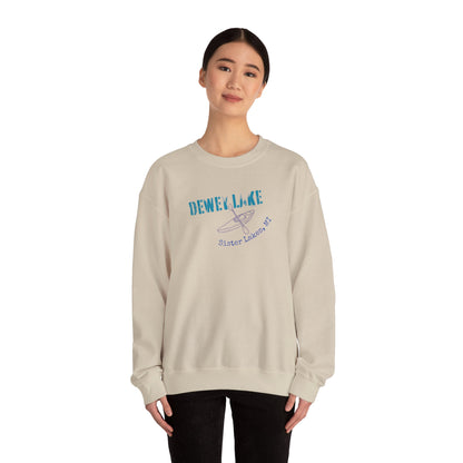 Dewey Lake Kayak Unisex Heavy Blend™ Crewneck Sweatshirt