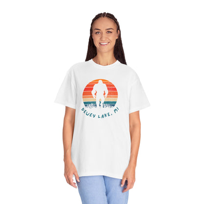 Dewey Lake Monster Unisex Garment-Dyed T-shirt